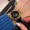 Женские часы Awarder 021 Где бы ни была Gold-Black-Black фото 3