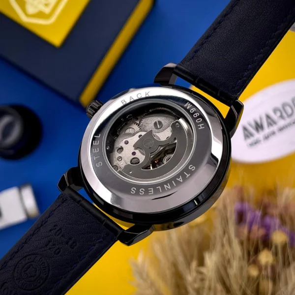 Чоловічий годинник Awarder 022-3D Де би не був All Black  Automatic фото 7