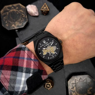 Мужские часы Awarder Octagon Где бы ни был All Black
