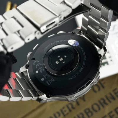 Розумний годинник Modfit Tactic Blaze Silver Steel + ремінець в подарунок