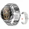 Розумний годинник Modfit Tactic Blaze Silver Steel + ремінець в подарунок