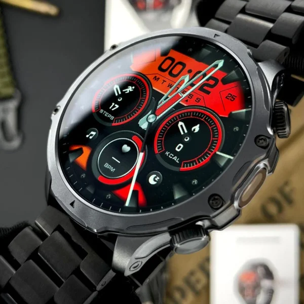 Смарт часы Modfit Tactic Blaze Black Steel фото 5