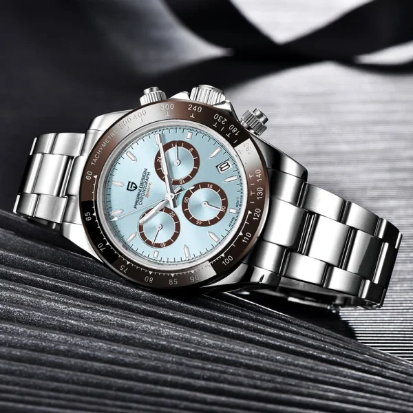 Мужские часы Pagani Design PD-1644 Silver-Blue фото 4