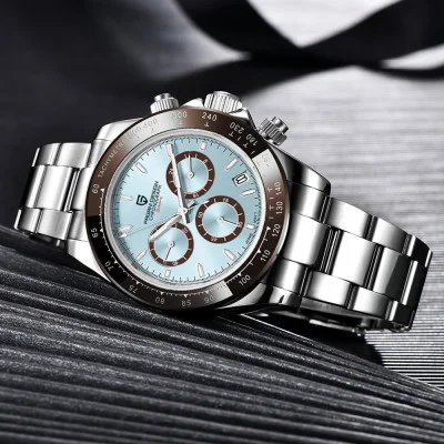 Мужские часы Pagani Design PD-1644 Silver-Blue