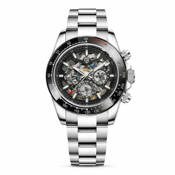 Мужские часы Pagani Design PD-1777 Silver-Black фото 1