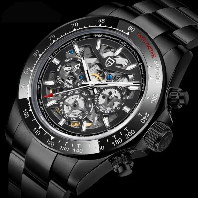 Чоловічий годинник Pagani Design PD-1777 Black