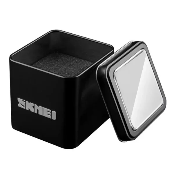Коробочка Skmei BOXMA2 English Tin Box Black фото 1