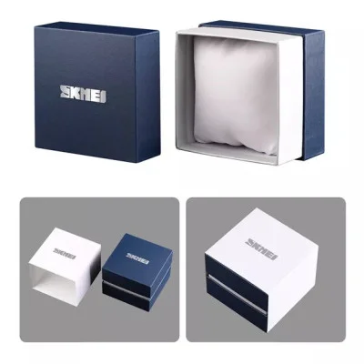 Коробочка Skmei BOXPG1 Square Blue-White Box
