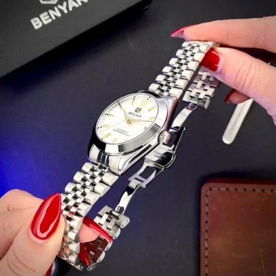 Мужские часы Benyar BY-5209 White