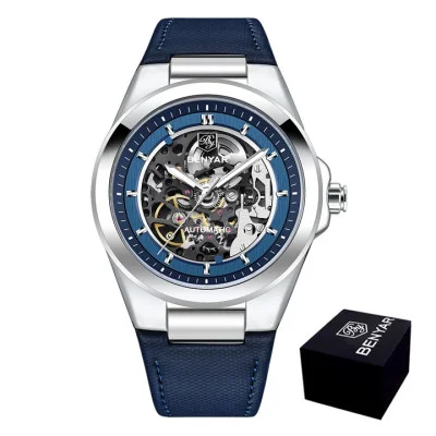 Мужские часы Benyar BY-5207 Blue-Silver-Blue