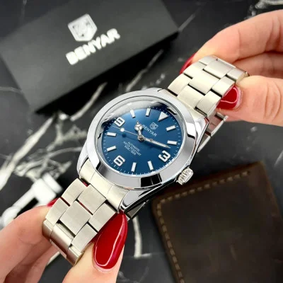 Чоловічий годинник Benyar BY-5177 Blue