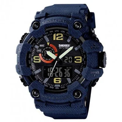 Чоловічий годинник Skmei 1520DMBU denim blue
