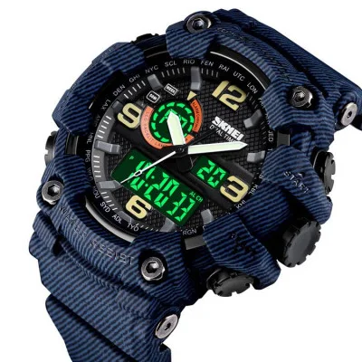 Чоловічий годинник Skmei 1520DMBU denim blue