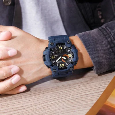 Чоловічий годинник Skmei 1520DMBU denim blue