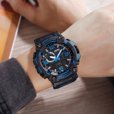 Чоловічий годинник Skmei 1520BU blue