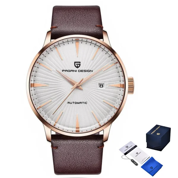 Чоловічий годинник Pagani Design PD-2770 Gold-Black-Brown
