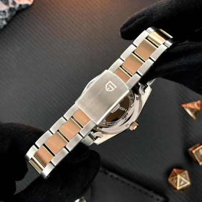 Чоловічий годинник Pagani Design PD-1794M Silver-Rose Gold-White
