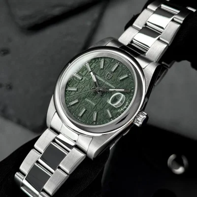 Чоловічий годинник Pagani Design PD-1794M Silver-Green