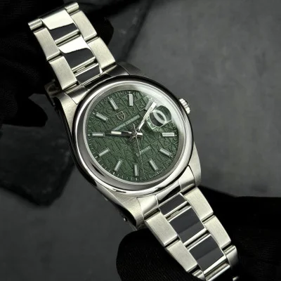 Чоловічий годинник Pagani Design PD-1794M Silver-Green