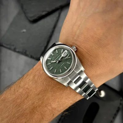 Чоловічий годинник Pagani Design PD-1794M Silver-Green