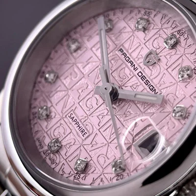 Женские часы Pagani Design PD-1794L Silver-Pink