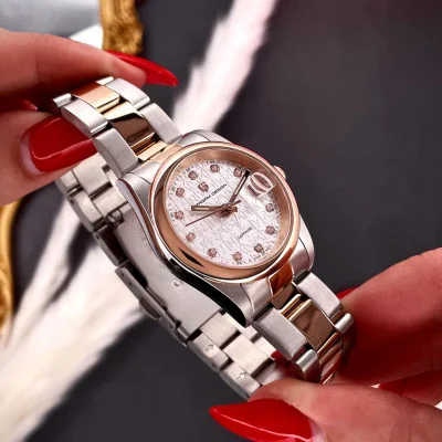 Женские часы Pagani Design PD-1794L Silver-Rose Gold-White
