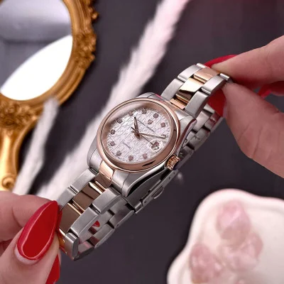 Женские часы Pagani Design PD-1794L Silver-Rose Gold-White