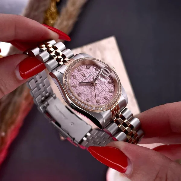 Женские часы Pagani Design PD-1794L Silver-Rose Gold-Pink фото 6