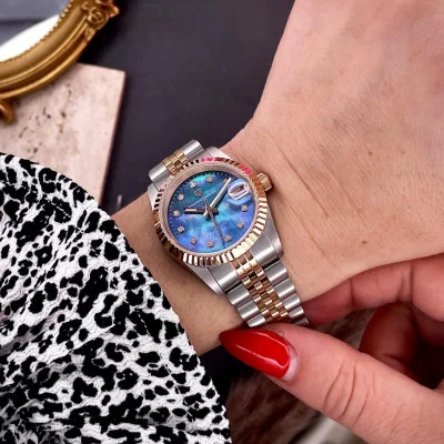Женские часы Pagani Design PD-1794L Silver-Rose Gold-Blue