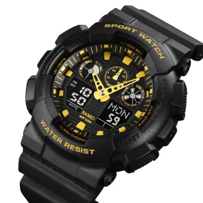 Чоловічий годинник Skmei 1832BKGD black/gold