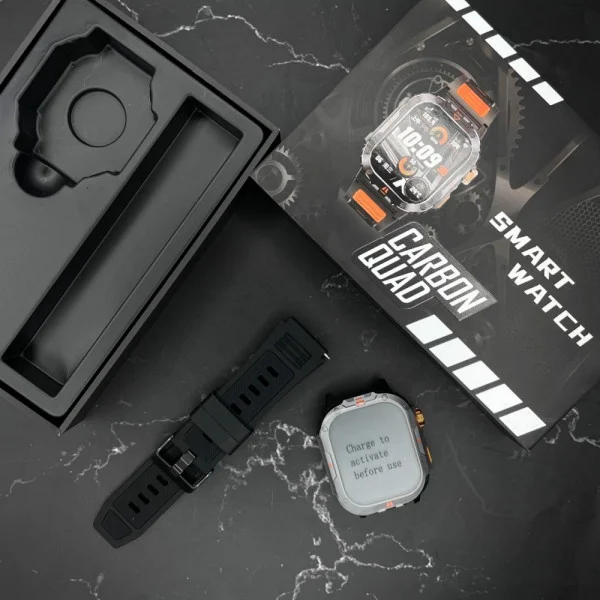 Смарт часы Modfit Carbon Quad Black фото 9