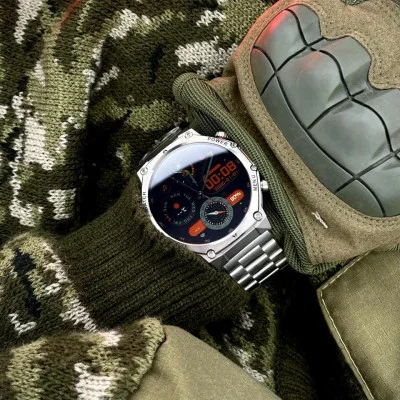 Розумний годинник Modfit Titan-X Silver Steel