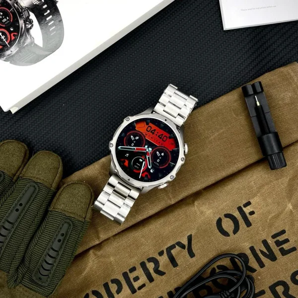 Смарт часы Modfit Tactic Blaze Silver Steel фото 7