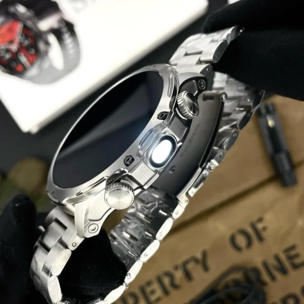Смарт часы Modfit Tactic Blaze Silver Steel фото 5