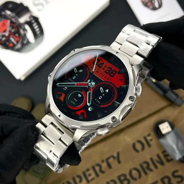 Смарт часы Modfit Tactic Blaze Silver Steel фото 4