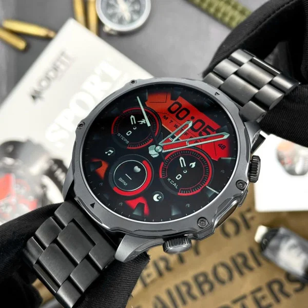 Смарт часы Modfit Tactic Blaze Black Steel фото 4