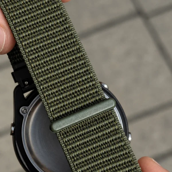 Спортивний чоловічий годинник Skmei 2412NAG Army Green Nylon фото 9