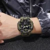 Чоловічий годинник Skmei 1965CMGN camo green. фото 4