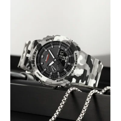 Спортивний чоловічий годинник Skmei 2351CMGY Camo Grey