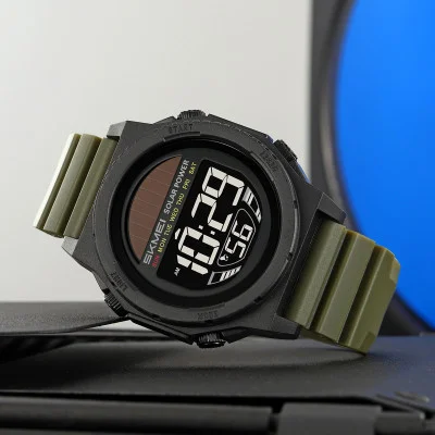 Спортивний чоловічий годинник Skmei 2358AG Army Green