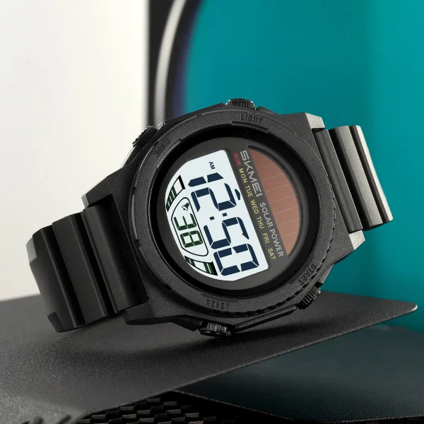 Спортивний чоловічий годинник Skmei 2358BKWT Black-White фото 6