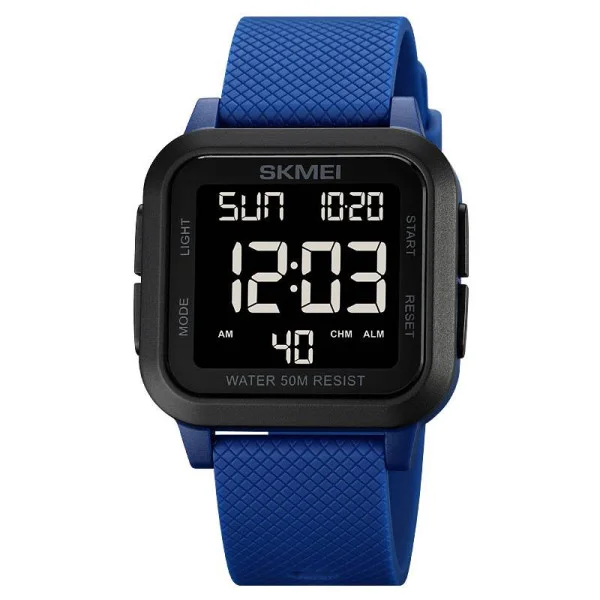 Чоловічий годинник Skmei 1894BUBK blue/black фото 1