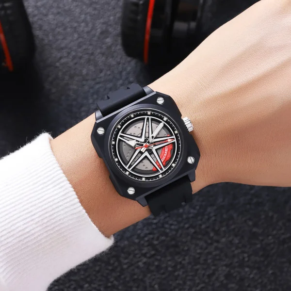 Спортивний чоловічий годинник Skmei 2362BK Black фото 4