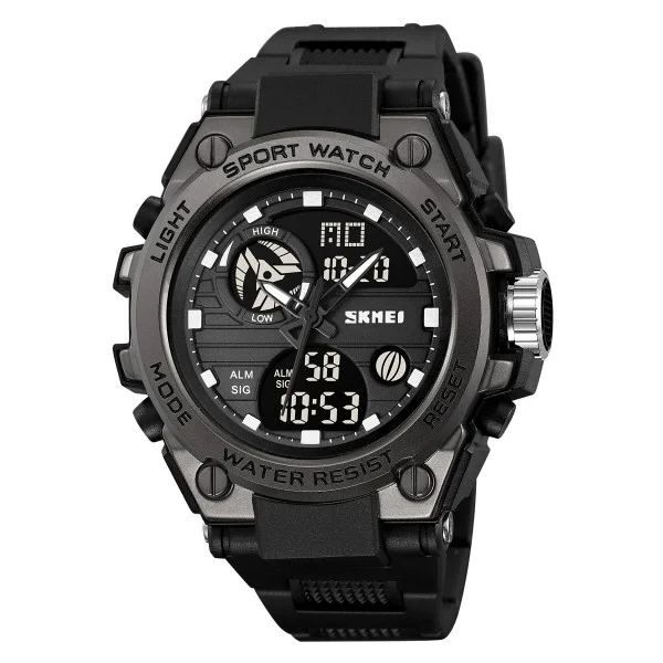 Спортивные мужские часы Skmei 2360BKBK Black фото 1