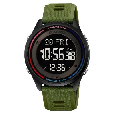 Спортивний чоловічий годинник Skmei 2348AG Army Green