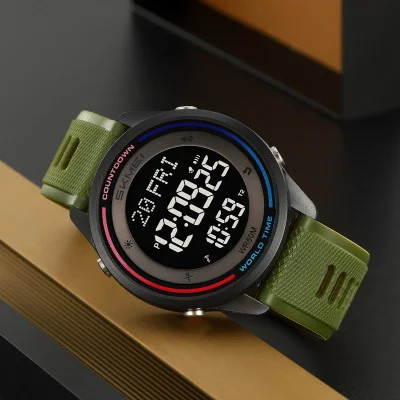 Спортивний чоловічий годинник Skmei 2348AG Army Green