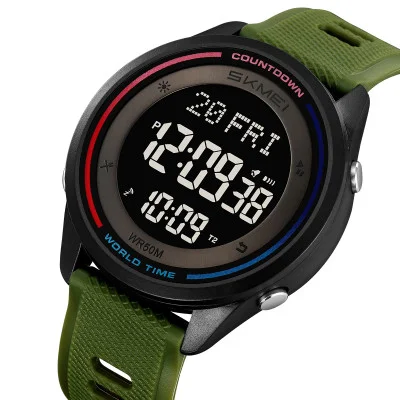 Спортивные мужские часы Skmei 2348AG Army Green