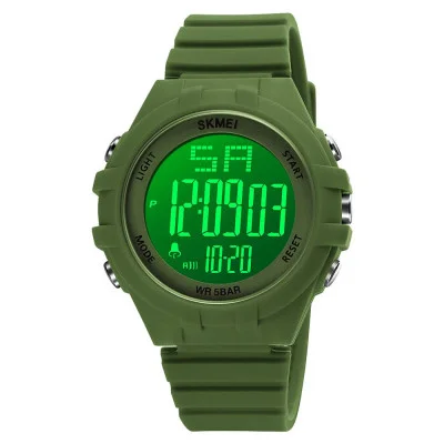 Чоловічий годинник Skmei 1715AG army green