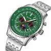 Класичний чоловічий годинник Skmei 9348GN Green фото 3