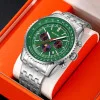 Класичний чоловічий годинник Skmei 9348GN Green фото 4